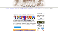 Desktop Screenshot of historicalkits.co.uk